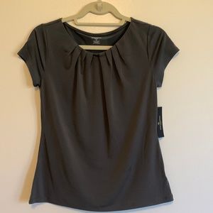 Business Casual Grey Top